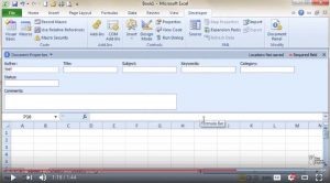 The Office Expert - Configuring Document Properties in Excel