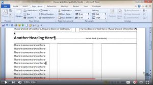 The Office Expert - Inserting Columns in Word