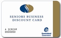 Senior's Business Discount Card