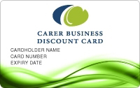 Carer's Business Discount Card